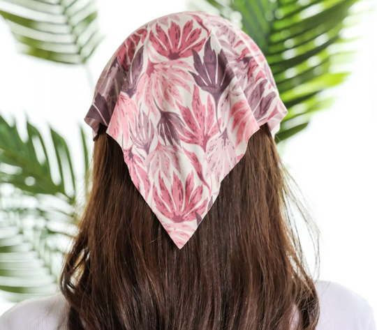 Bandana Bliss | Mauve Meadow Bandana