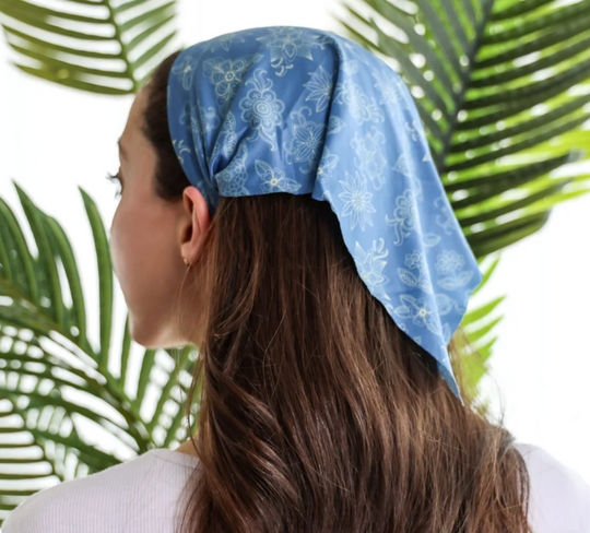 Bandana Bliss | Teal Tapestry Bandana