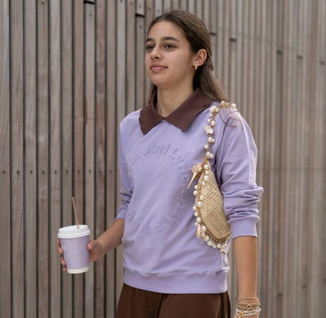 Loom & Lyric | The Embossed Seal Pullover