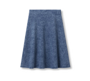 Three Bows | NEW Classic Camp Skirt Denim Wash