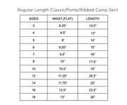 Three Bows | NEW Classic Camp Skirt Denim Wash