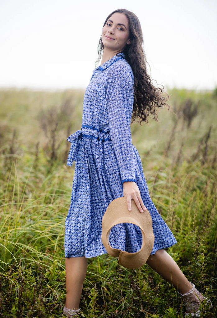 POET TEEN | KAREN RICKRACK DRESS