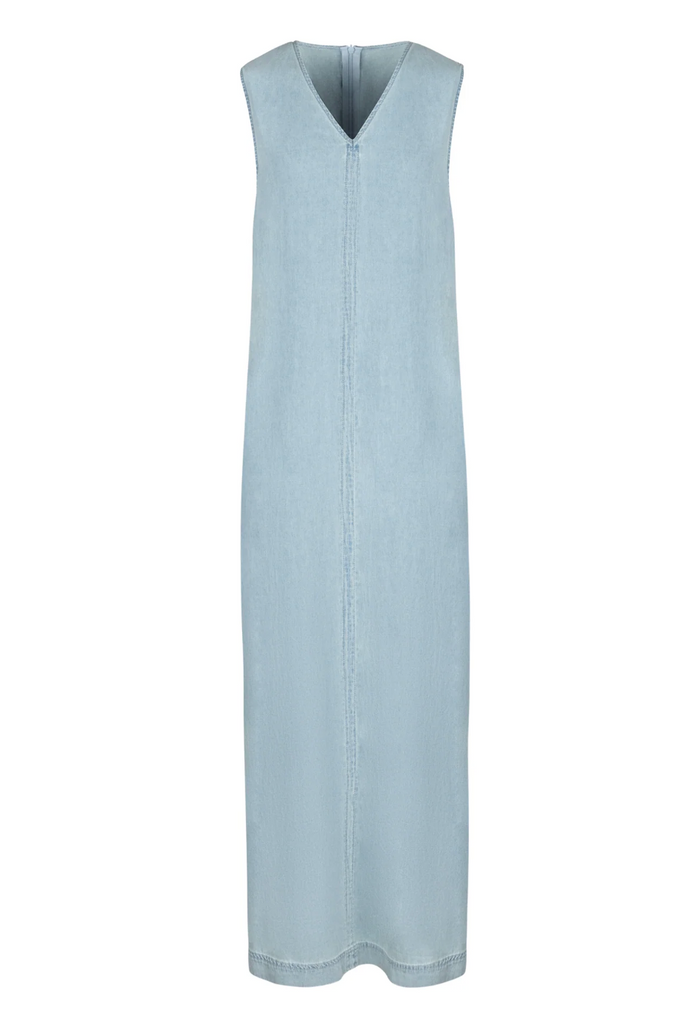 POET TEEN | ARIA DENIM VNECK MAXI