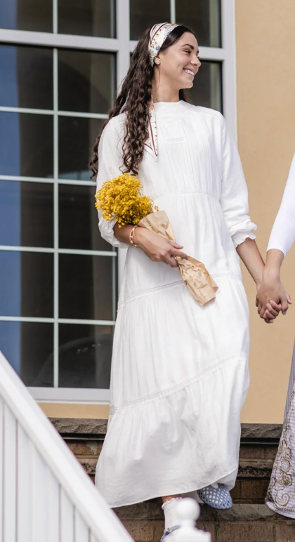POET TEEN | SAMANTHA IVORY DRESS