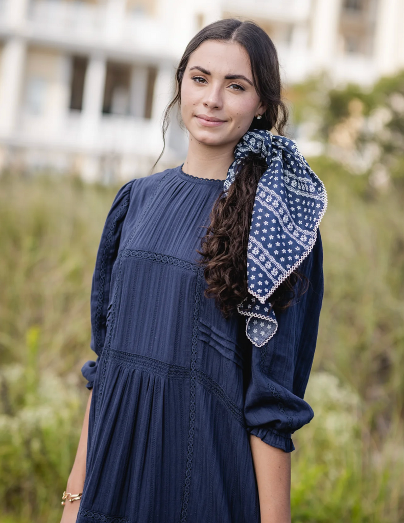 POET TEEN | NAVY LILA DRESS