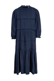 POET TEEN | NAVY LILA DRESS