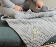 Tricot Bebe | Knit Blanket Embroidered