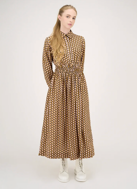 Elle.Oh.Elle | Avery Dress in Geometric Hearts Print