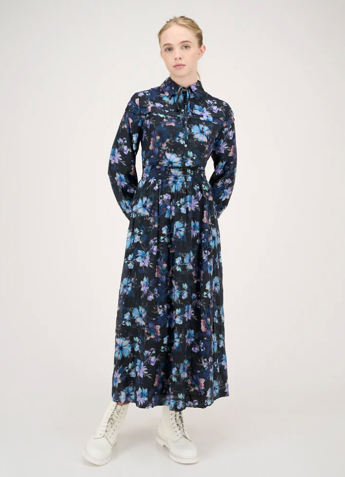 Elle.Oh.Elle | Simone Dress Blue Flowers