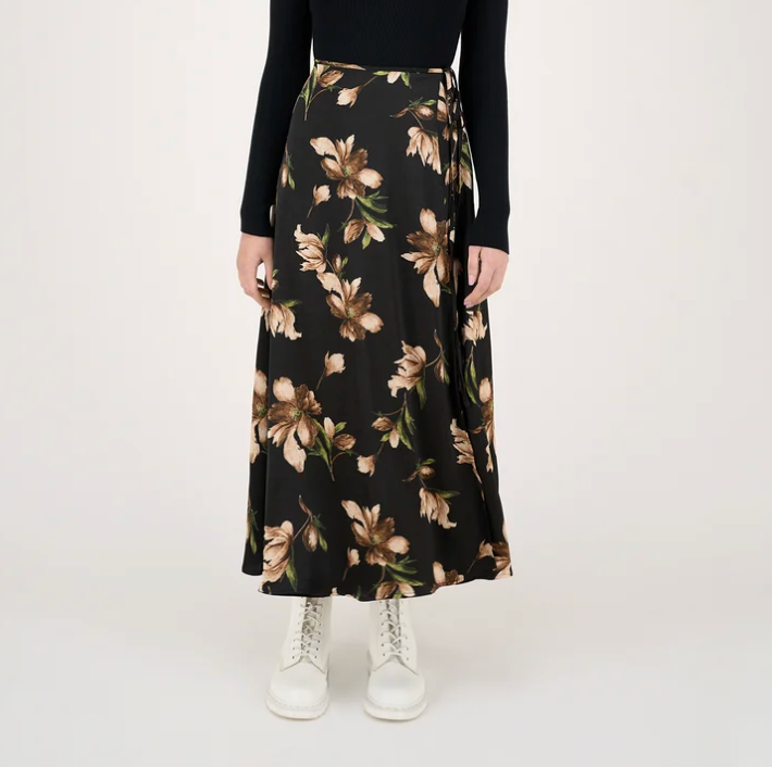 Elle.Oh.Elle Billie | Skirt Brown Flowers