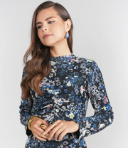 Adina LV | Gali Top- Floral Grunge