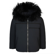 Cozy Coop | Twill Ribbon Quilt Down Coat