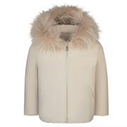 Cozy Coop | Twill Ribbon Quilt Down Coat