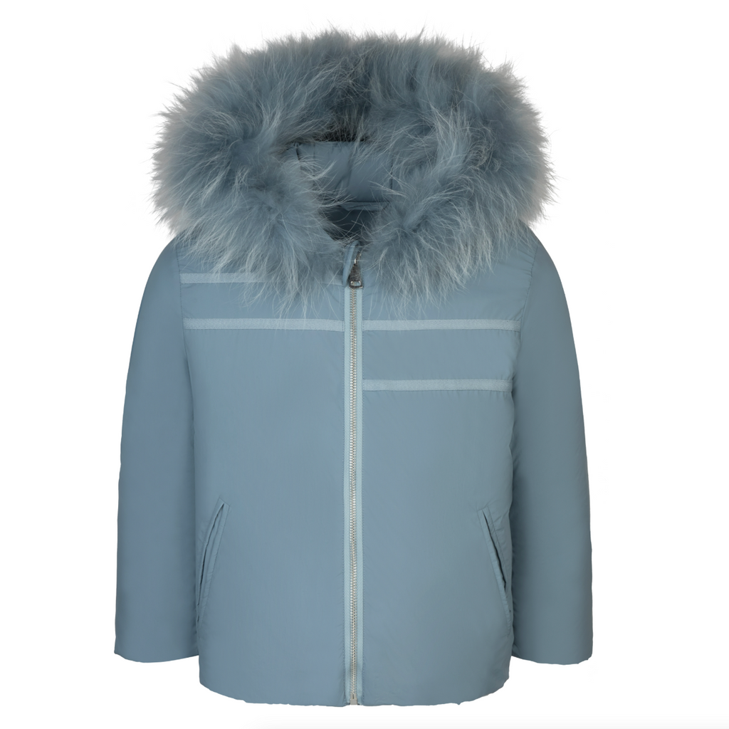 Cozy Coop | Twill Ribbon Quilt Down Coat