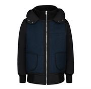 Cozy Coop | Wool Patchwork Bomber