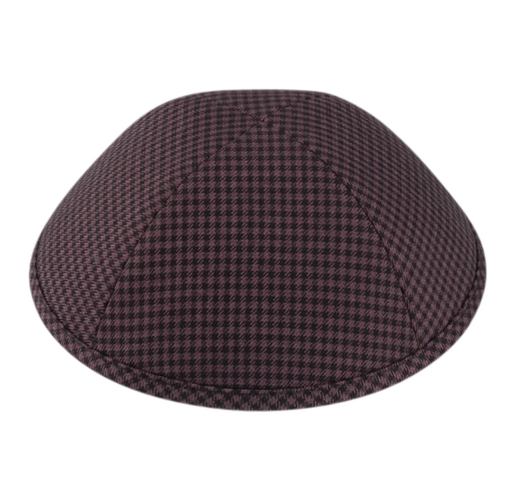 IKIPPAH | BERRY BLACK YARMULKE