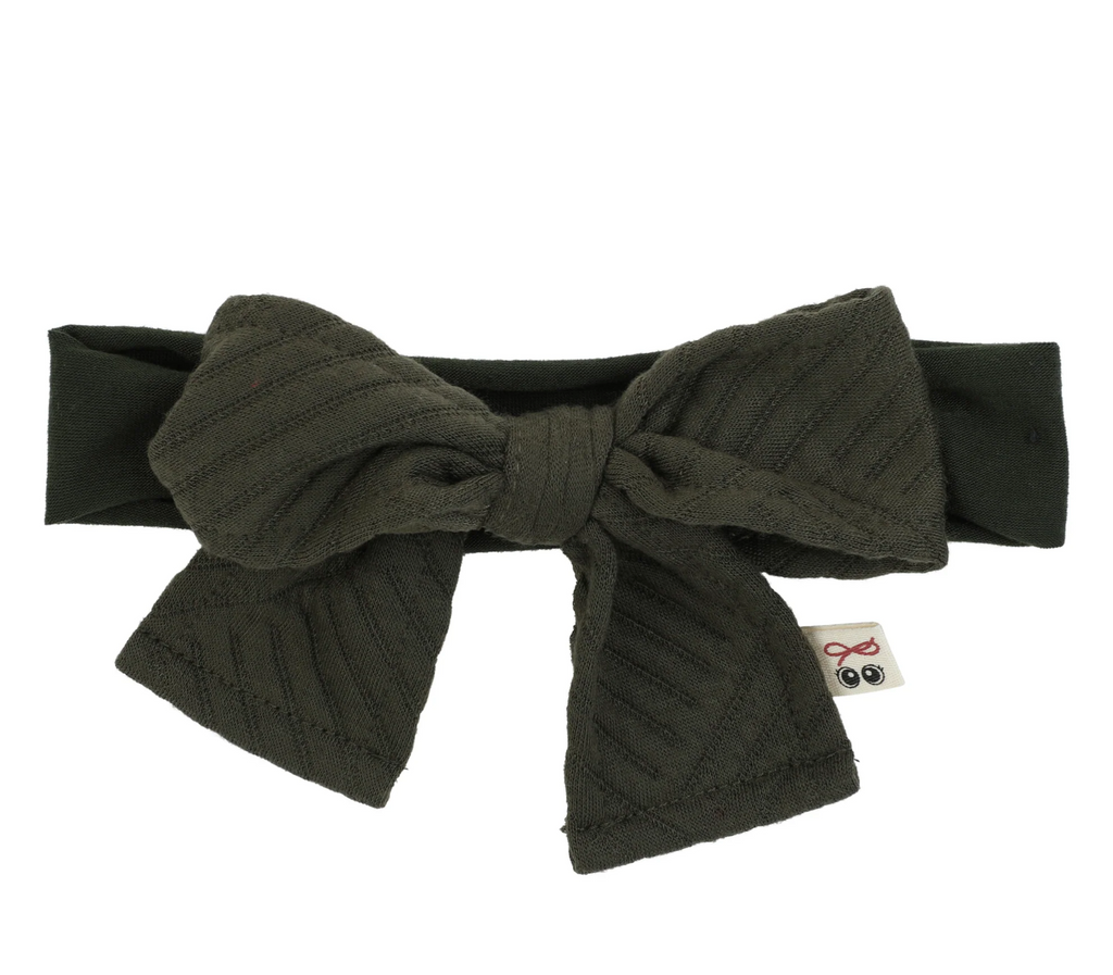 Heirloom Bows | Quilted Toddler Band