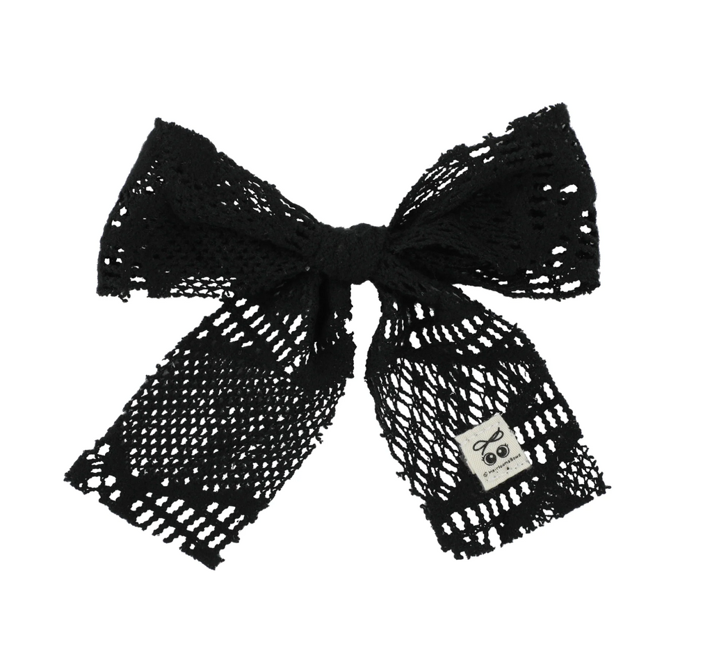 Heirloom Bows | Crochet Lace Medium Bow