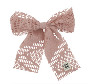 Heirloom Bows | Crochet Lace Medium Bow