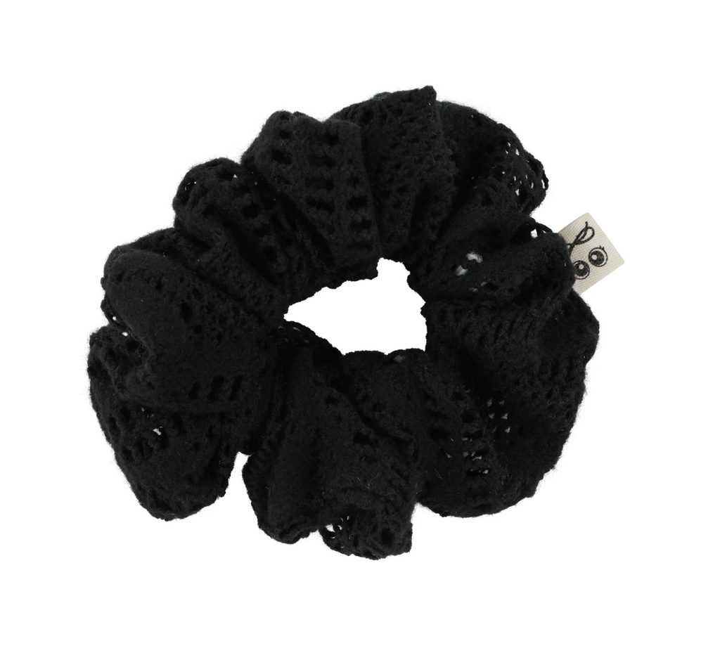 Heirloom Bows | Crochet Lace Scrunchie