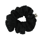 Heirloom Bows | Crochet Lace Scrunchie