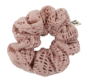 Heirloom Bows | Crochet Lace Scrunchie