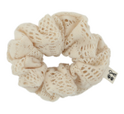 Heirloom Bows | Crochet Lace Scrunchie