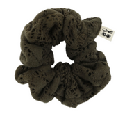 Heirloom Bows | Crochet Lace Scrunchie
