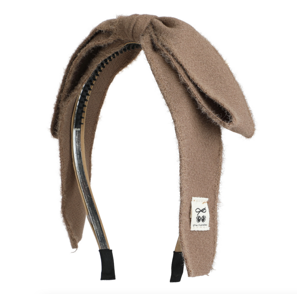Heirloom Bows | Wool Ribbon Bow Headband
