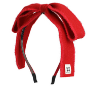 Heirloom Bows | Wool Ribbon Bow Headband