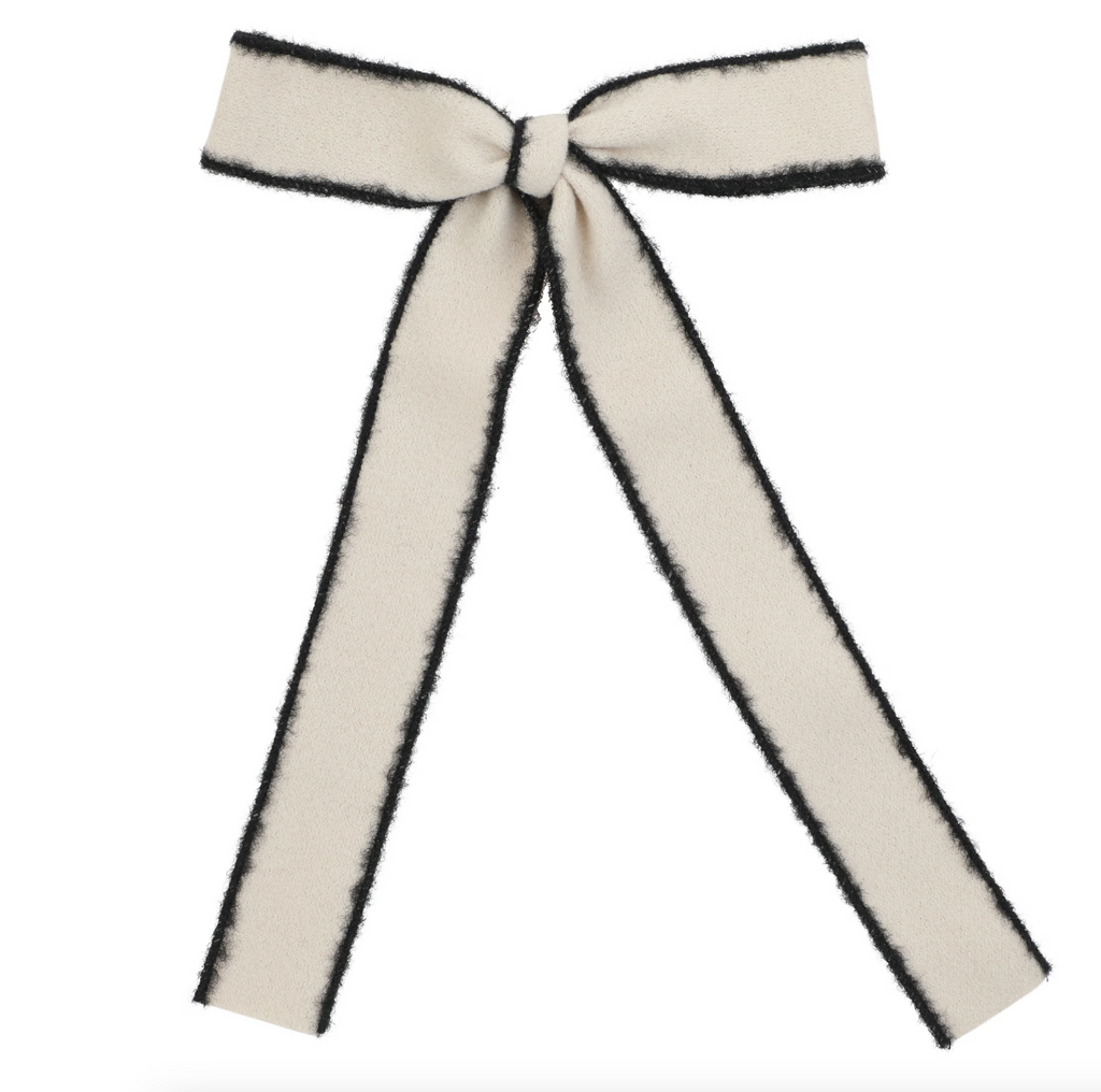 Heirloom Bows | Wool Ribbon Long Bow