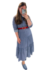 Indigo Tier Maxi