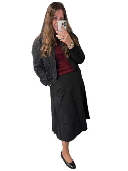 Side Pocket Bomber Jacket