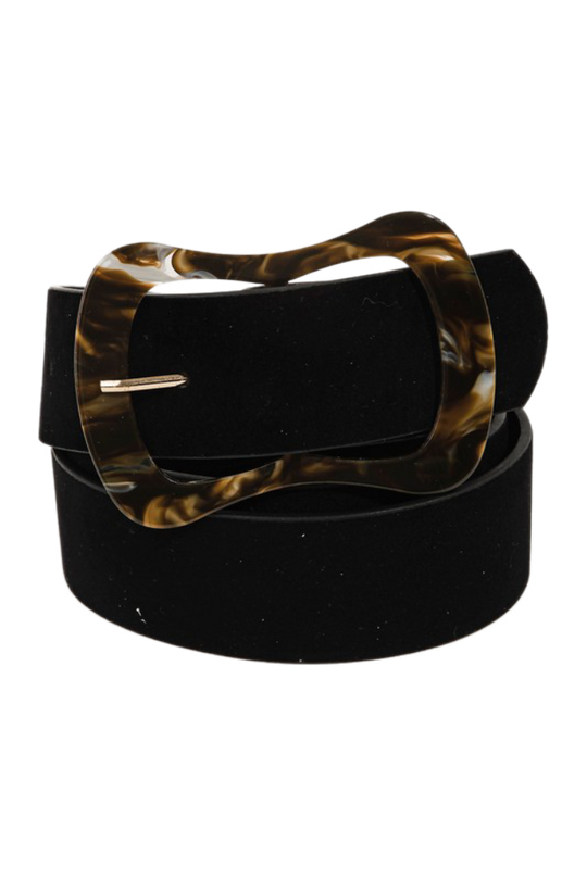 Abstract Buckle  Belt