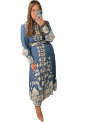 Blue Jay Maxi Dress