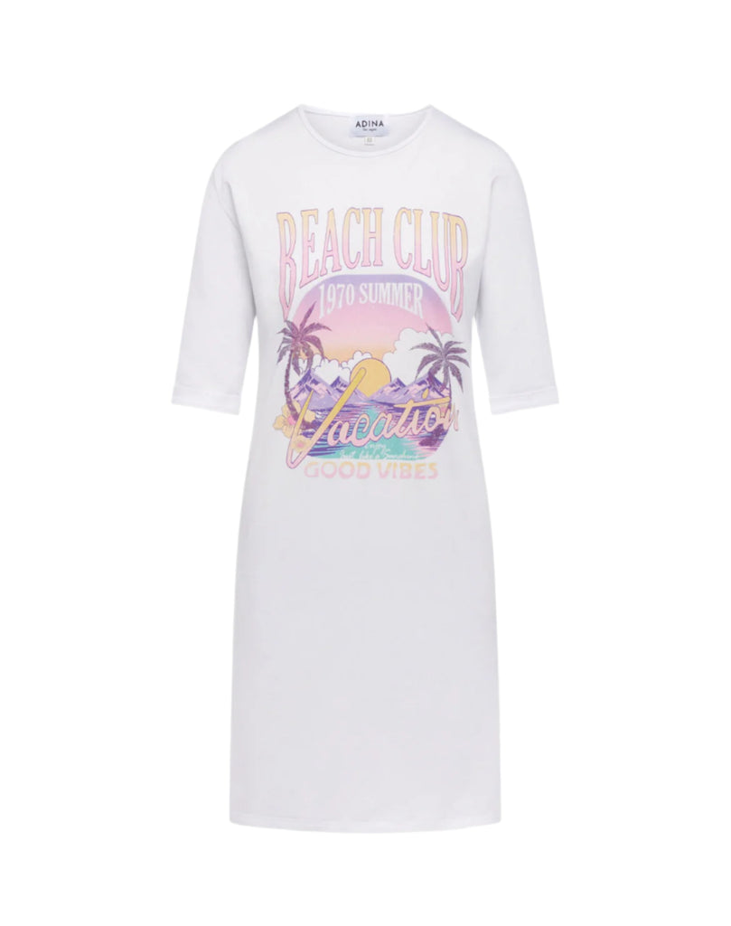 Beach Club Tshirt Dress