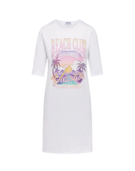Beach Club Tshirt Dress