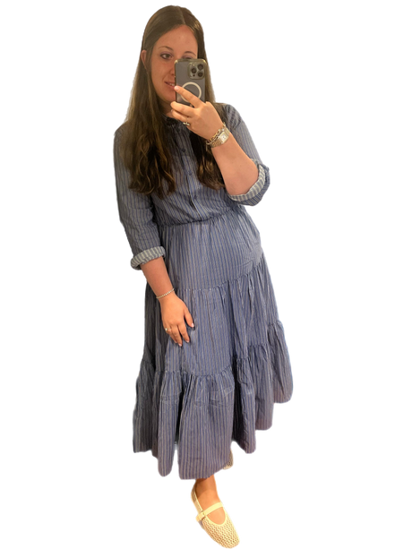 Indigo Tier Maxi