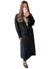 Tie Cardigan