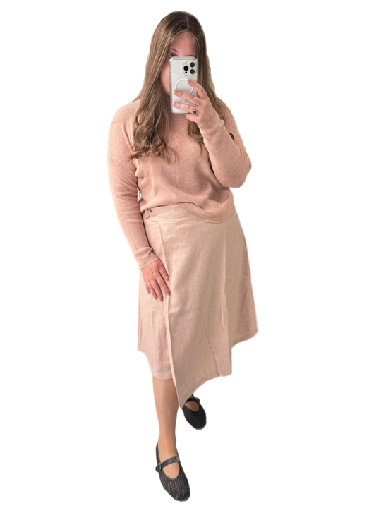 Heather Pink Skirt