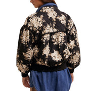 Floral Bomber Jacket