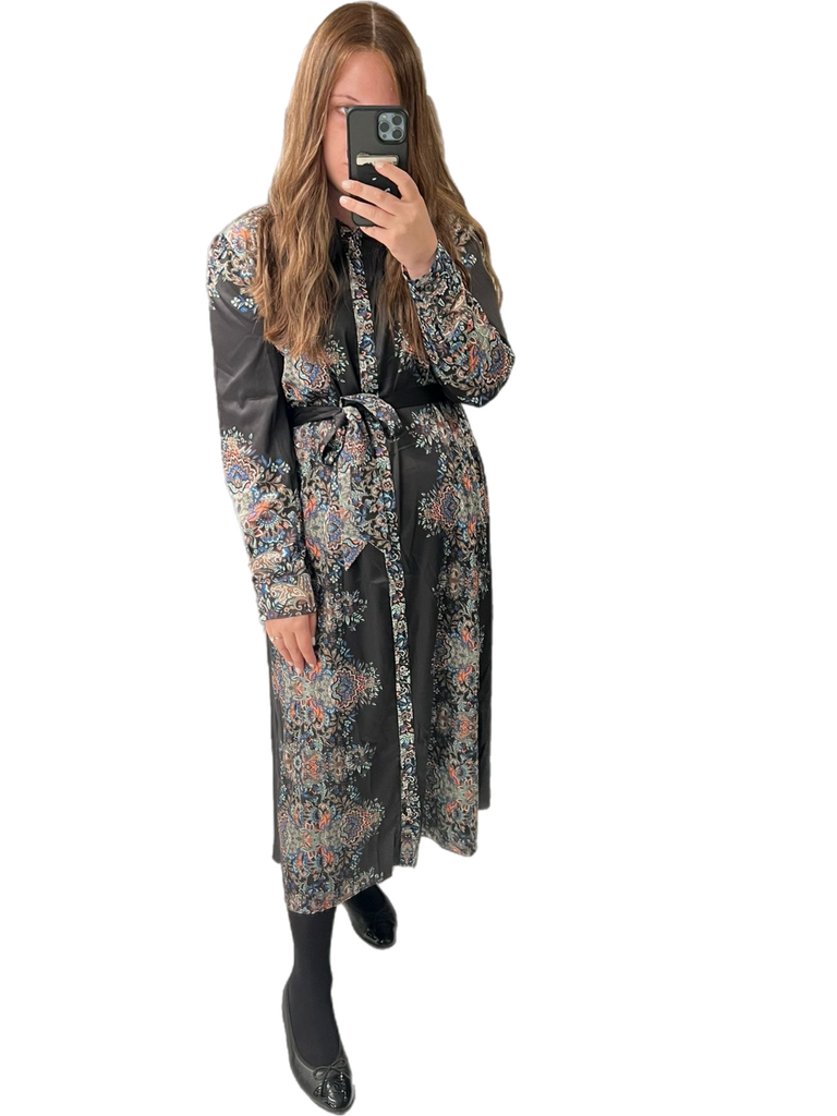 Paisley Shirt Dress