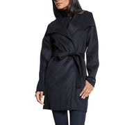 Tahari | Midi Wool Wrap Coat